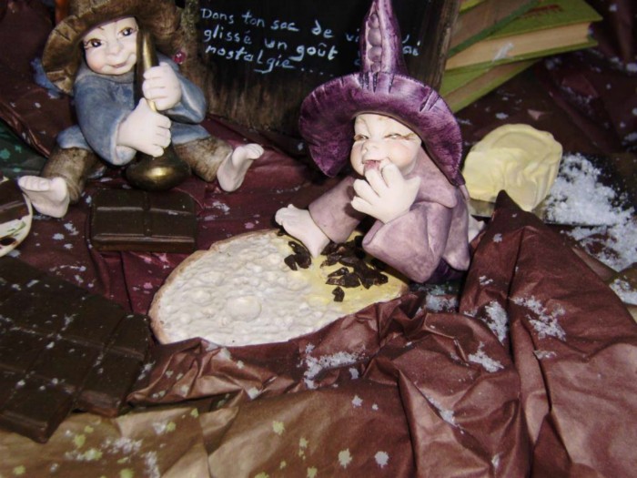 et avec ça, tu pourras dévorer , pour redevenir petit , un croquelutin ...le gouter des petits d'hommes d'autrefois ...